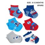  паровозик Томас baby носки 6 пар комплект ( 6-12M ) 13774a Thomas носки обувь сделал Thomas товары младенец малыш ребенок ребенок мужчина герой 