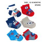 ショッピングトーマス きかんしゃトーマス ベビーソックス 6足 セット ( 12-18M ) 13774b トーマス 靴下 くつした Thomas グッズ 赤ちゃん あかちゃん 子ども 男の子 キャラクター