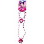 Yahoo! Yahoo!ショッピング(ヤフー ショッピング)ミニー ハート チャーム付き ネックレス&ブレスレット 15434a ビーズ カラフル かわいい キッズ アクセサリー