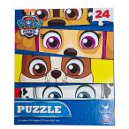 パウパトロール おもちゃ パズル ２４ピース (4匹) 15535a ジグソーパズル 易しい おおきい 知育 おうち遊び 並べる パウパト グッズ