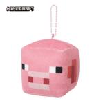 マインクラフト キューブボールチェーンマスコット ( ブタ ) 16102 マイクラ グッズ ぬいぐるみ Minecraft ゲーム キャラクター MCT-CB-BU