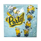 ミニオンズ フィーバー 紙ナプキン (L) 16枚入り 16267 ミニオン パーティー グッズ ペーパーナプキン 使い捨て