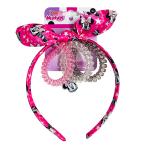  minnie лента-ободок springs резинка для волос комплект 16452 волосы аксессуары аксессуары лента симпатичный розовый Disney Minnie Mouse 