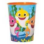  Bay Be Shark pra cup 16910 party товары стакан cup высокий стакан пластик день рождения Event товары BABYSHARK импортные товары 