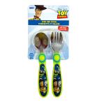 トイストーリー スプーン & フォークセット 17074 TOY STORY ディズニー Disney 食器 カトラリー ステンレス 子供 こども キッズ 輸入