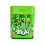  мой n craft точилка ( крипер BOOM ) 18071 Micra точило канцелярские товары канцелярские принадлежности канцелярские товары Minecraft Creeper Mob Kei Company MCT-EK3-CP