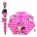 ミニー キッズ ビニール 傘 40cm ( ピンク ドット ) 18674 かさ レイングッズ 雨具 雨傘 長傘 水玉 女の子 ディズニー ミニーマウス 輸入品 USA