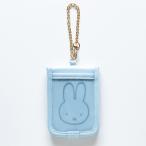  Miffy CLEAR карта держатель ( бледно-голубой ) 18979 miffy товары чехол для пропуска футляр для карточек коллекционные карточки кейс Dick bruna bruna ... симпатичный книга с картинками 
