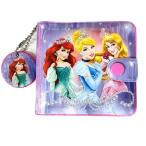  Disney Princess 2. складывать кошелек ( лиловый sinterela самая середина )19047 ребенок девочка . кошелек бумажник складывающийся пополам Aurora . Ariel PCNG-0089