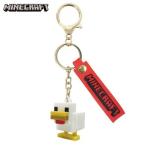 マインクラフト マスコット キーホルダー ( ニワトリ ) 20281 マイクラ グッズ Minecraft ゲーム キャラクター にわとり Mob 立体 フィギュア MCT-MA-NT