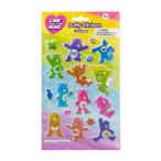 ケアベア パフィーステッカー 17pcs 20669 Care Bears グッズ ぷくぷく シール ステッカー キャラクター グッズ Care Bears Puffy Stickers 輸入品 インポート
