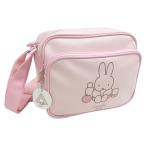  Miffy кожзаменитель сумка на плечо розовый 20862 сумка для детского сада девочка ребенок Kids ребенок наклонный .. сумка MIFFY герой товары 