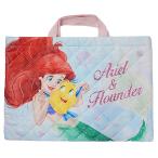 リトルマーメイド レッスンバッグ キルト サックス 20866 アリエル キルトチャームバッグ レッスントート バッグ 手提げ 女の子 キッズ 子ども 幼児 小学生