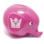 Norsu ( ノルス ) エレファントバンク (S) ( パープル / シルバープリント )限定 pud628 貯金箱 バンク 雑貨 小物 北欧雑貨 グッズ インテリア おしゃれ ぞう