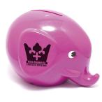 Norsu ( ノルス ) エレファントバンク (S) ( パープル / ブラックプリント )限定 pud629 貯金箱 バンク 雑貨 小物 北欧雑貨 グッズ インテリア おしゃれ ぞう