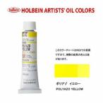 メール便出荷可能　ホルベイン　油絵具　単色２０ｍｌ　６号チューブ　Ｈ０６６　ポリアゾイエロー