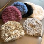 ファーハット レディース 起毛 ウサギファー ビーニー 帽子 もこもこ 厚手 女性 キャップ 秋冬 かわいい 小顔効果 保温 暖かい ふわふわ おしゃれ