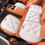BMW ホワイト 車用 前座席用2枚+後部�