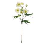 【公式】クリスマスローズ クリーム 単品花材 造花 アーティフィシャルフラワー  | PRIMA 1本売り フラワーアレンジメント 単品