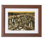 ニューヨーク セピア/ヨハン・ペラトーネル(ミニフレームアート)