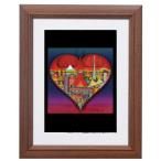 東京  ハート/ヨハン・ペラトーネル(ミニフレームアート)