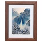 ヨセミテの滝 冬ざれ/ジョン・ラッテンベリー(ミニフレームアート)