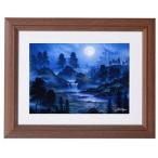 真夜中の旅路/ジョン・ラッテンベリー(ミニフレームアート)