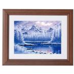 冬の静けさ/ジョン・ラッテンベリー(ミニフレームアート)