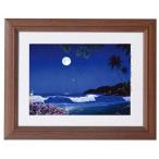 楽園の月/ キモ (ミニフレームアート)