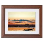 哀愁のゴンドラ/ミッシェル・バテュ(ミニフレームアート)