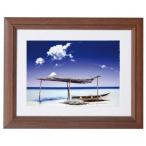 昼下がりの海岸/ミッシェル・バテュ(ミニフレームアート)