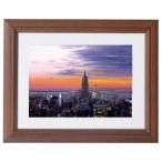 夜を迎える街/ミッシェル・バテュ(ミニフレームアート)