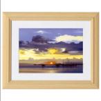 素晴らしい落日の光景/ミッシェル・バテュ(ミニフレームアート)