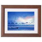 潮風の帰路/ミッシェル・バテュ(ミニフレームアート)