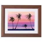 浜辺の黄昏/ミッシェル・バテュ(ミニフレームアート)