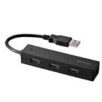 バッファロー　BSH4U25BKZ　USB2.0ハブ 4ポートタイプ 簡易パッケージ ブラック