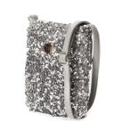 ショッピングサボイ サボイ SAVOY バッグ スマホポーチ スマホショルダーバッグ SM21390304 シルバー スパンコール スマホ入れ 小物入れ 旅行 買い物 プレゼント 母の日 誕生日