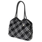 サボイ SAVOY トートバッグ レディース バッグ SM21810101 ブラック フェイクファー ポリエステル ハンドバッグ ショルダーバッグ