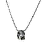 ショッピングDIESEL Diesel ディーゼル ユニセックス メンズ レディース リング シルバー ネックレス アクセサリー ブランド アクセ DX1168040 誕生日 プレゼント