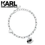正規品 日本限定 カールラガーフェルド ブレスレット チャーム 猫 ギフト プレゼント 成人 卒業 入学