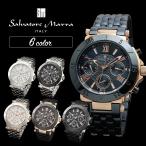 Yahoo! Yahoo!ショッピング(ヤフー ショッピング)国内正規品 選べる7カラー サルバトーレマーラ メンズ 防水 シルバー ブレスレットウォッチ SM14118 腕時計 手表 誕生日 クリスマス プレゼント 爆買