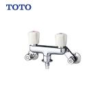 【箱傷み】TOTO 洗濯機用壁付2ハンドル混合水栓（ホース接続形、緊急止水）TW20-1R 水栓金具 トートー