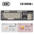 iKBC CD108HB+ ホットスワップ対応フルサイズワイヤレスメカニカルキーボード Outemuスイッチ IK-CD108HBPLSシリーズ 日本語配列