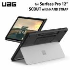 UAG Surface Pro 12 дюймовый для кейс SCOUT with HAND STRAP черный ударопрочный UAG-SFPRO12-SH-BK You e-ji- крепкий крепкий Surf .s Pro 