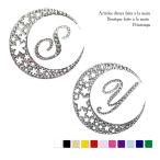 Swarovski декоративный элемент наклейка три день месяц initial 60mm отметка наклейка название inserting месяц взрослый смартфон кейс вино модный Kirakira стикер 