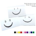  Swarovski декоративный элемент наклейка .. Chan Mark 35mm отметка наклейка Smile симпатичный смартфон кейс вино Kirakira стикер 
