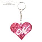  initial inserting SWAROVSKI персональная сигнализация Heart type Flat модель розовый Swarovski сигнализация взрослый женщина .. для входить . устройство на работу праздник .