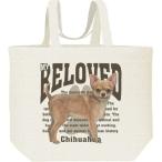 チワワ/キャンバスバッグ・Lエコバッグ