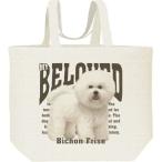 ビション・フリーゼ/キャンバスバッグ・Lエコバッグ