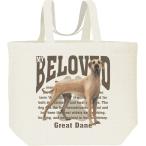 グレートデーン/キャンバスバッグ・Lエコバッグ